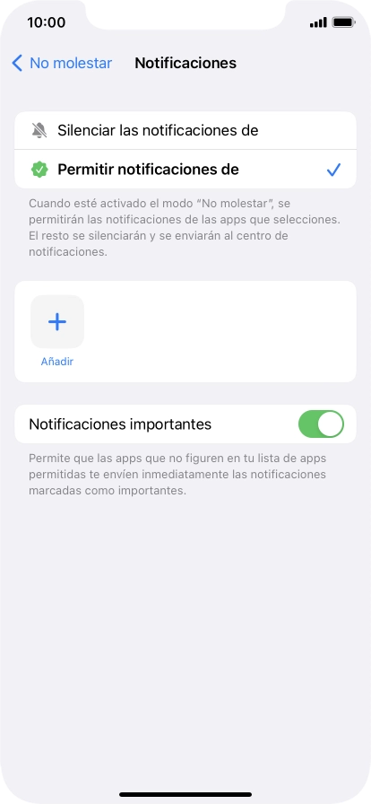 Pulsa el indicador junto a 
