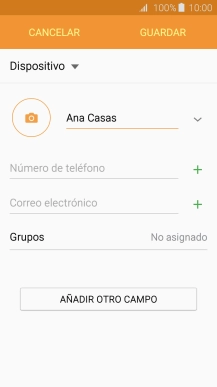 Pulsa Número de teléfono e introduce el número de teléfono deseado. Pulsa Número de teléfono e introduce el número de teléfono deseado.