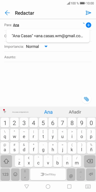 Pulsa el contacto deseado. Pulsa el contacto deseado.