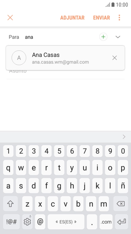 Pulsa el contacto deseado. Pulsa el contacto deseado.