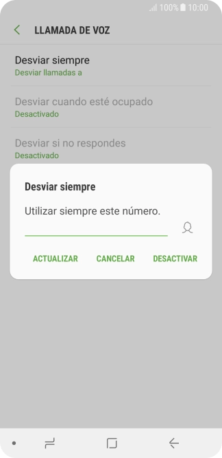 Pulsa DESACTIVAR.