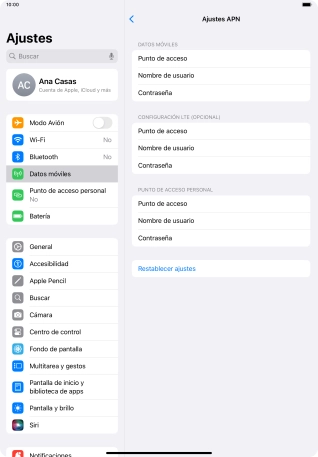 Pulsa Punto de acceso e introduce airtelwap.es. Pulsa Punto de acceso e introduce airtelwap.es.