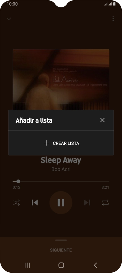 Pulsa CREAR LISTA. Pulsa CREAR LISTA.