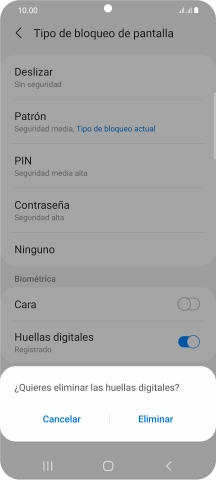 Pulsa Eliminar. Pulsa Eliminar.