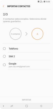 Pulsa Teléfono.