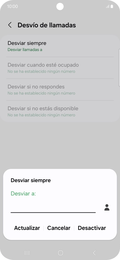 Pulsa Desactivar. Pulsa Desactivar.