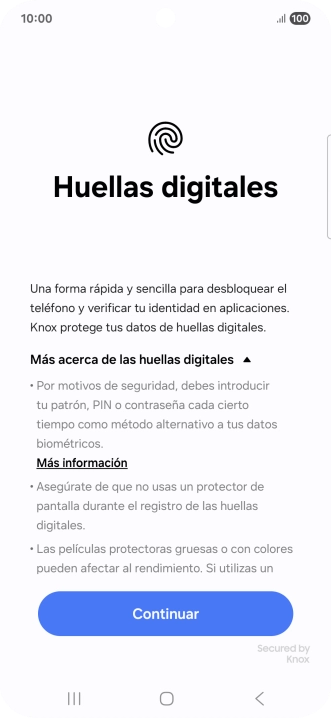 Pulsa Continuar. Pulsa Continuar.