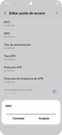 Introduce 01 y pulsa Aceptar. Introduce 01 y pulsa Aceptar.