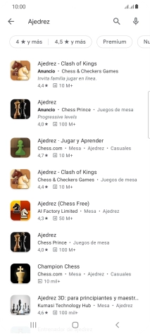 Pulsa la app deseada. Pulsa la app deseada.