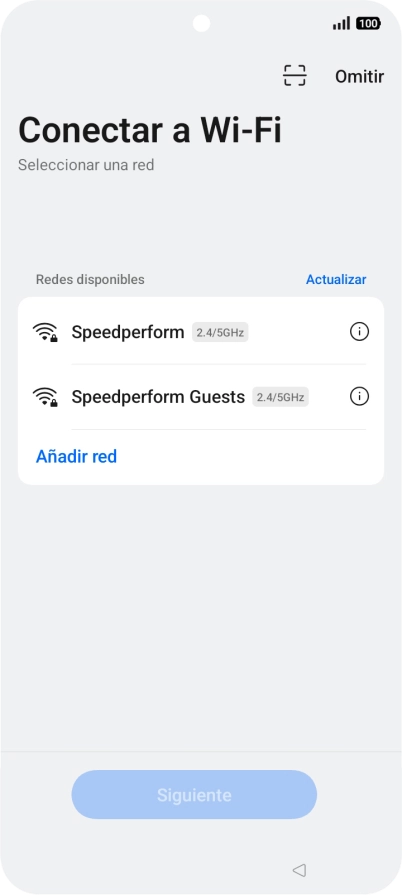 Pulsa la red wifi deseada. Pulsa la red wifi deseada.