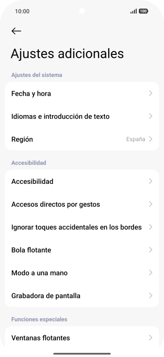 Pulsa Fecha y hora. Pulsa Fecha y hora.