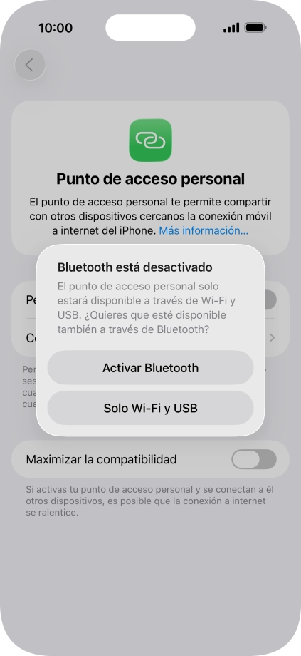 Si la función de wifi está activada, pulsa Solo Wi-Fi y USB. Si la función de wifi está activada, pulsa Solo Wi-Fi y USB.