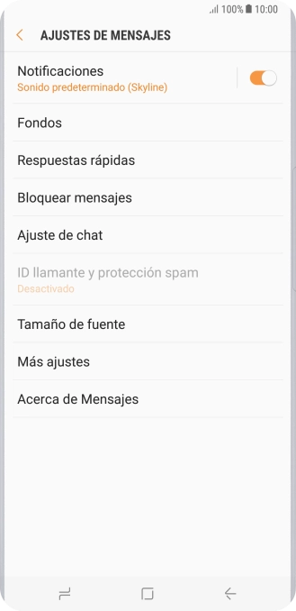 Pulsa Más ajustes.