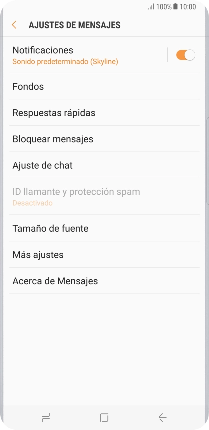 Pulsa Más ajustes.
