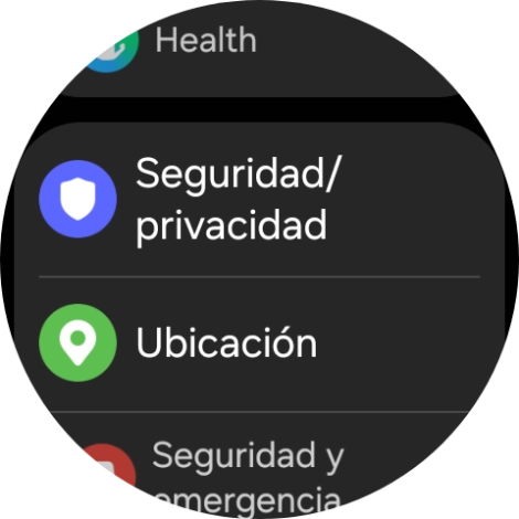 Pulsa Ubicación. Pulsa Ubicación.