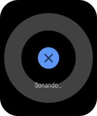 Pulsa el icono de interrumpir cuando encuentres el teléfono. Pulsa el icono de interrumpir cuando encuentres el teléfono.