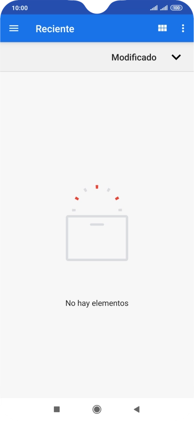 Desliza el dedo hacia la derecha desde la parte izquierda de la pantalla. Desliza el dedo hacia la derecha desde la parte izquierda de la pantalla.