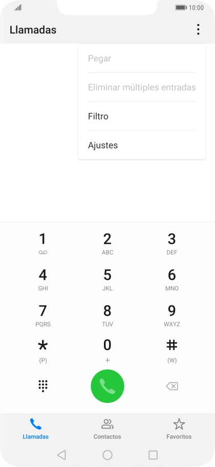 Pulsa Ajustes. Pulsa Ajustes.