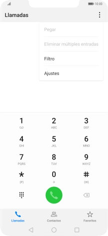 Pulsa Ajustes. Pulsa Ajustes.