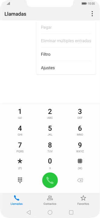 Pulsa Ajustes. Pulsa Ajustes.