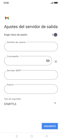 Pulsa el indicador junto a 