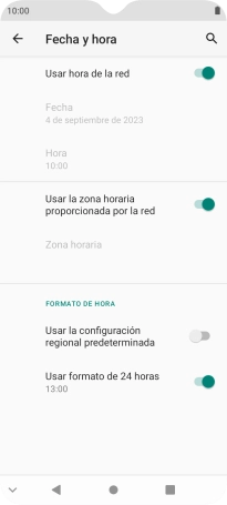 Pulsa la tecla de inicio para terminar y regresar a la pantalla de inicio. Pulsa la tecla de inicio para terminar y regresar a la pantalla de inicio.