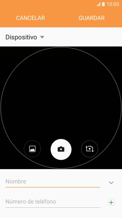 Pulsa el icono de imagen. Pulsa el icono de imagen.