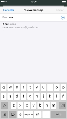 Pulsa el contacto deseado. Pulsa el contacto deseado.