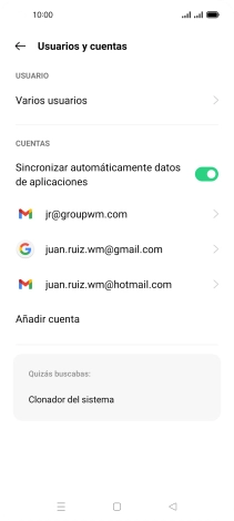 Pulsa el indicador junto a Pulsa el indicador junto a