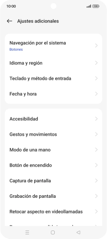 Pulsa Fecha y hora. Pulsa Fecha y hora.