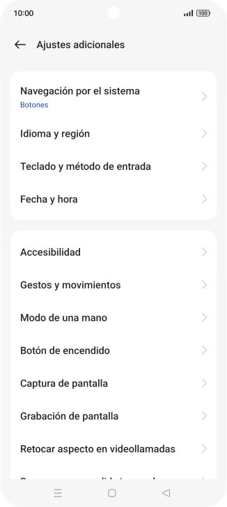 Pulsa Fecha y hora. Pulsa Fecha y hora.