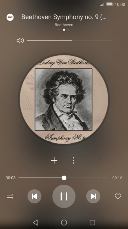 Pulsa la flecha hacia la derecha para ir al archivo de música siguiente. Pulsa la flecha hacia la derecha para ir al archivo de música siguiente.