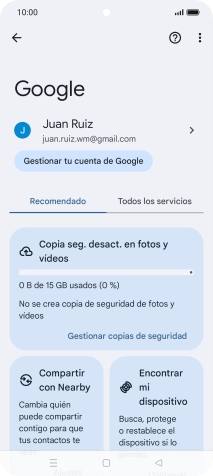 Pulsa Encontrar mi dispositivo. Pulsa Encontrar mi dispositivo.