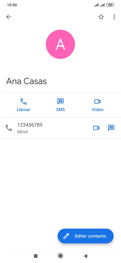 Pulsa el número de teléfono. Pulsa el número de teléfono.