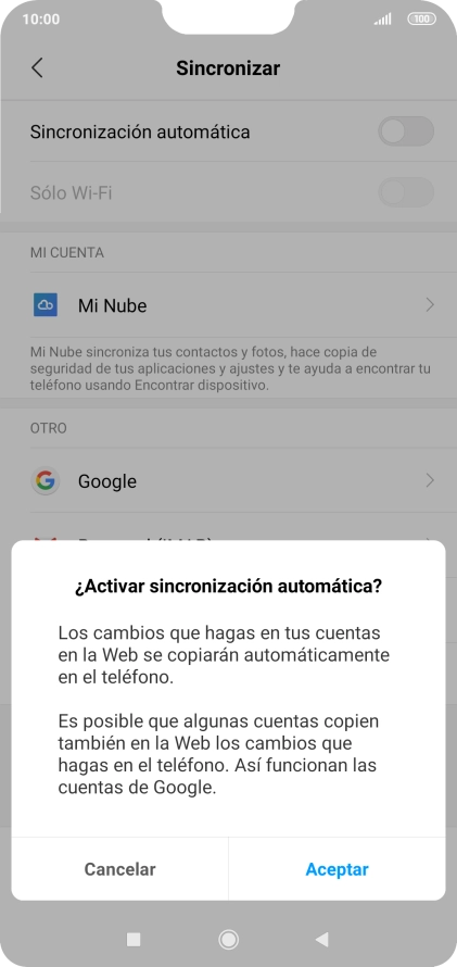 Pulsa Aceptar. Pulsa Aceptar.