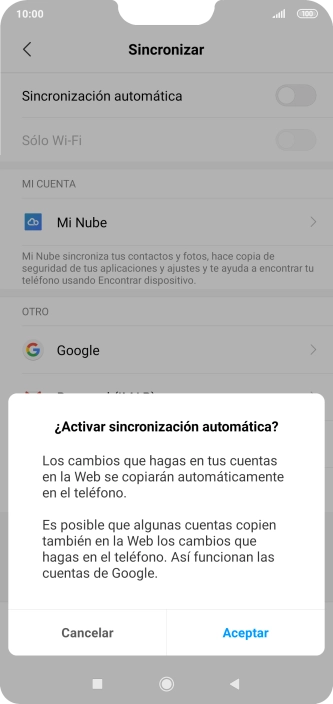 Pulsa Aceptar. Pulsa Aceptar.