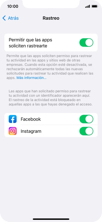 Pulsa el indicador junto a Pulsa el indicador junto a