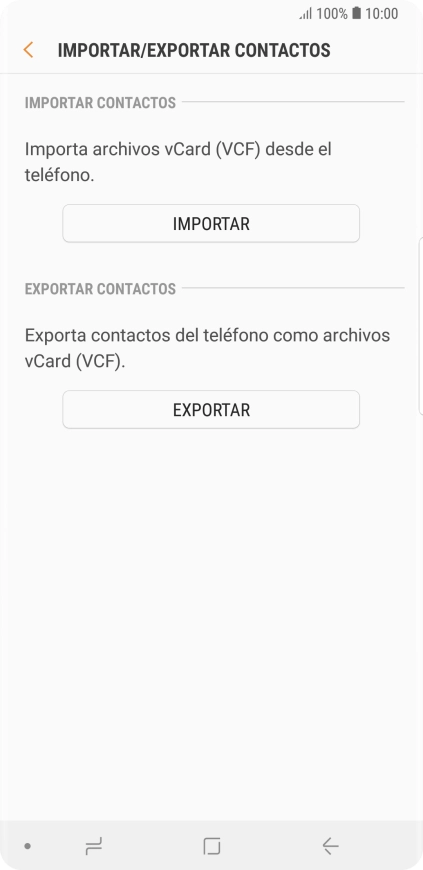 Pulsa IMPORTAR.