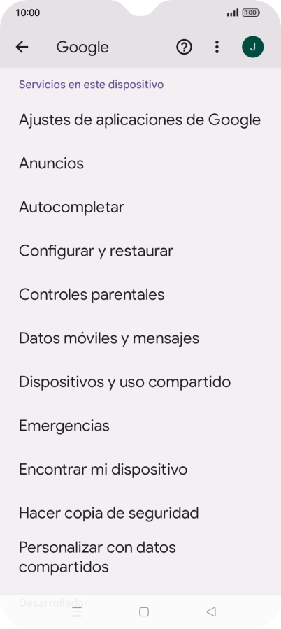 Pulsa Encontrar mi dispositivo. Pulsa Encontrar mi dispositivo.
