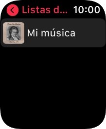 Pulsa la lista de reproducción deseada. Pulsa la lista de reproducción deseada.