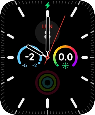 Cuando el icono de carga de batería aparece en la pantalla, el Apple Watch se está cargando. Cuando el icono de carga de batería aparece en la pantalla, el Apple Watch se está cargando.