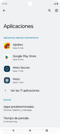 Pulsa Ver las aplicaciones.