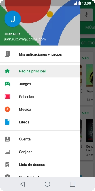 Pulsa Mis aplicaciones y juegos.