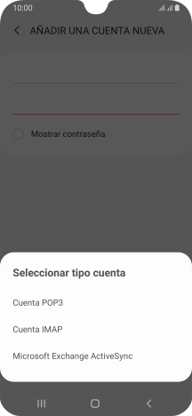 Pulsa Cuenta POP3.