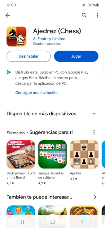 Pulsa la tecla de inicio para terminar y regresar a la pantalla de inicio. Pulsa la tecla de inicio para terminar y regresar a la pantalla de inicio.