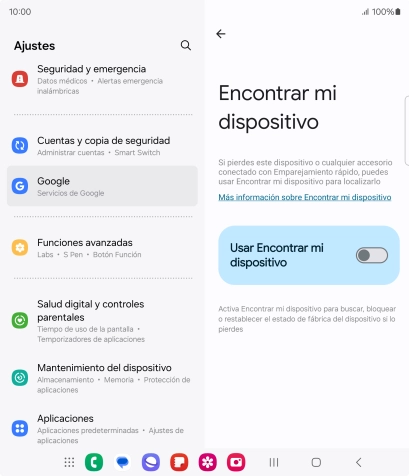 Pulsa el indicador junto a Pulsa el indicador junto a