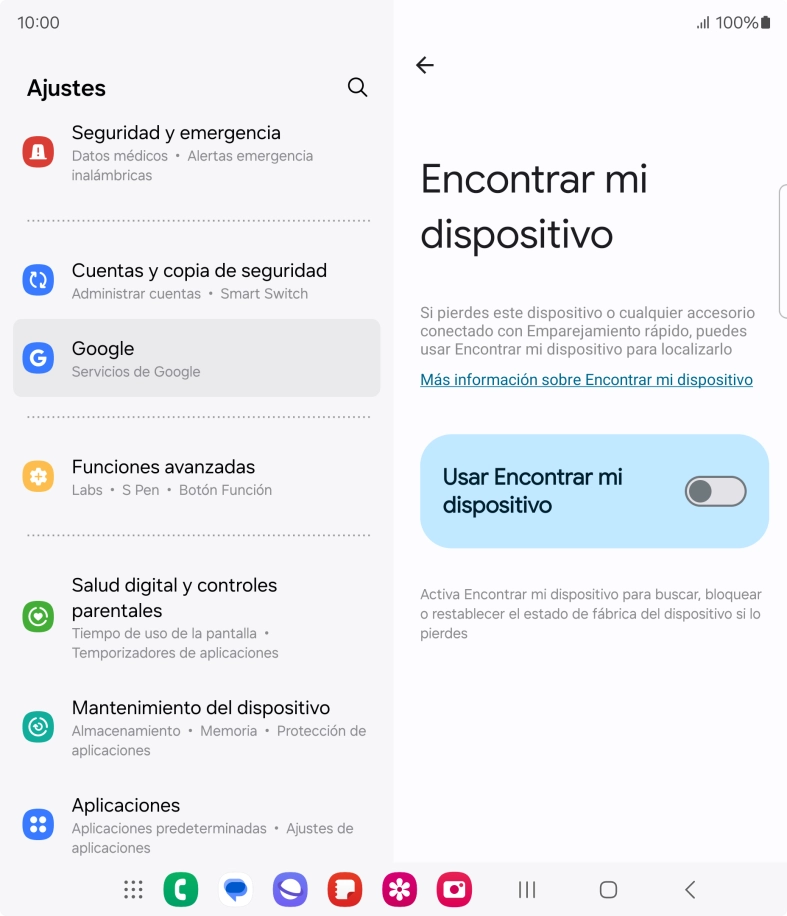 Pulsa el indicador junto a Pulsa el indicador junto a