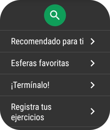 Pulsa el icono de búsqueda. Pulsa el icono de búsqueda.