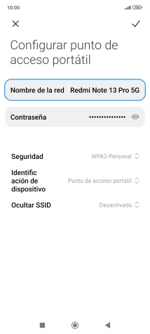 Pulsa Seguridad.