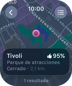 Pulsa el destino deseado. Pulsa el destino deseado.